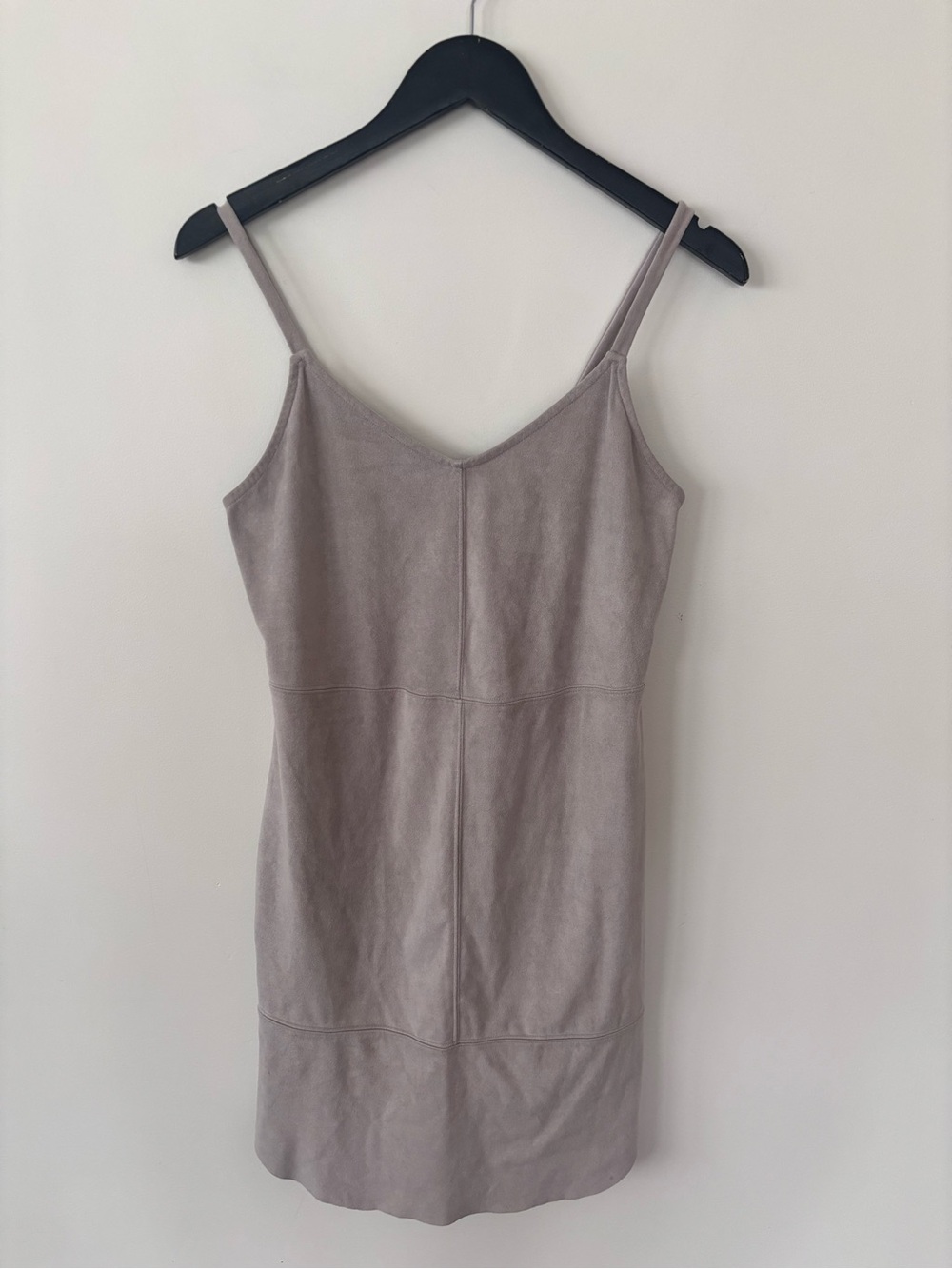Gentle fawn suede-like Mini Dress Sz XS